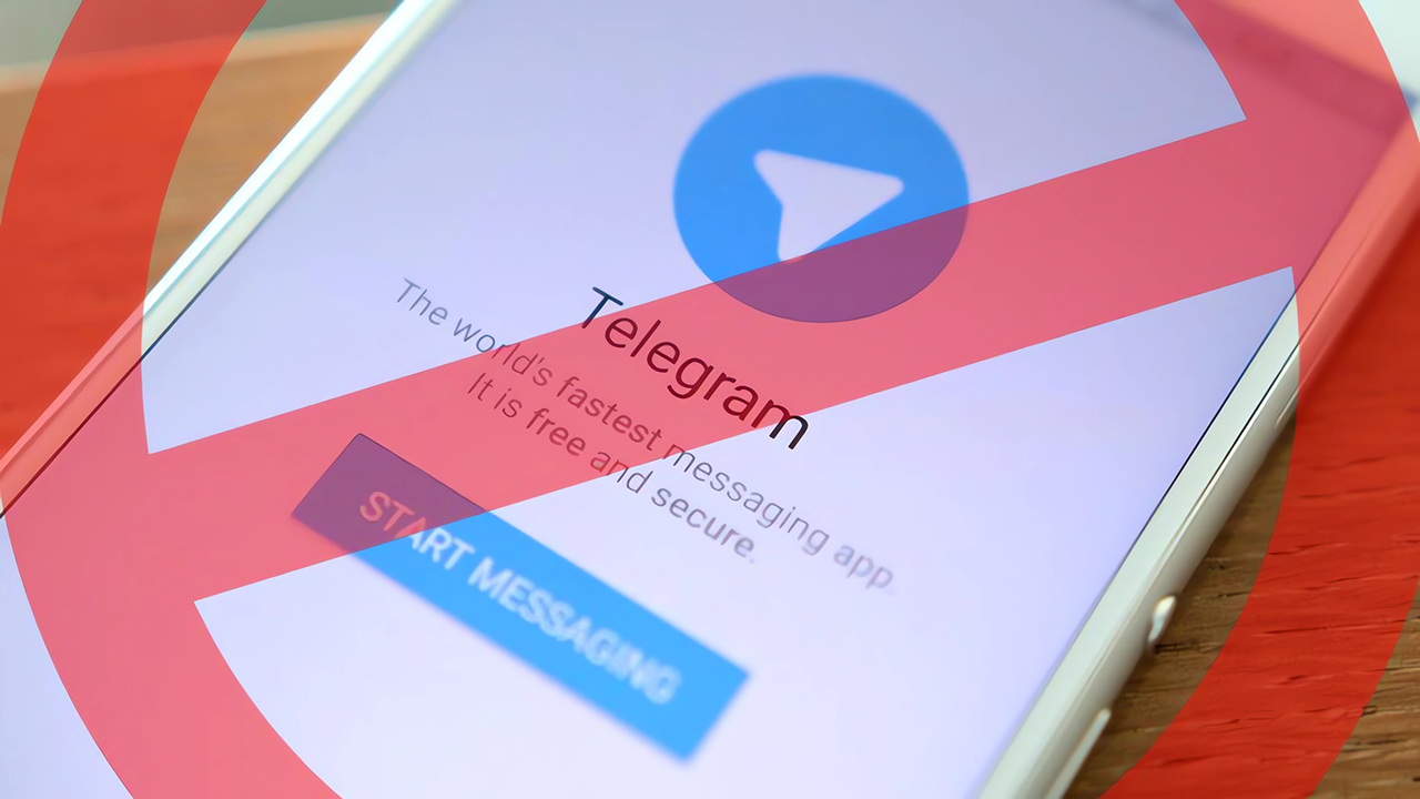 This number has been banned on Telegram